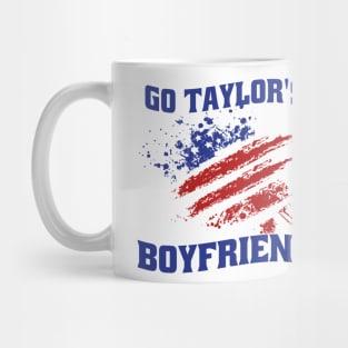 Go Taylor's Boyfriend Football Fan Mug